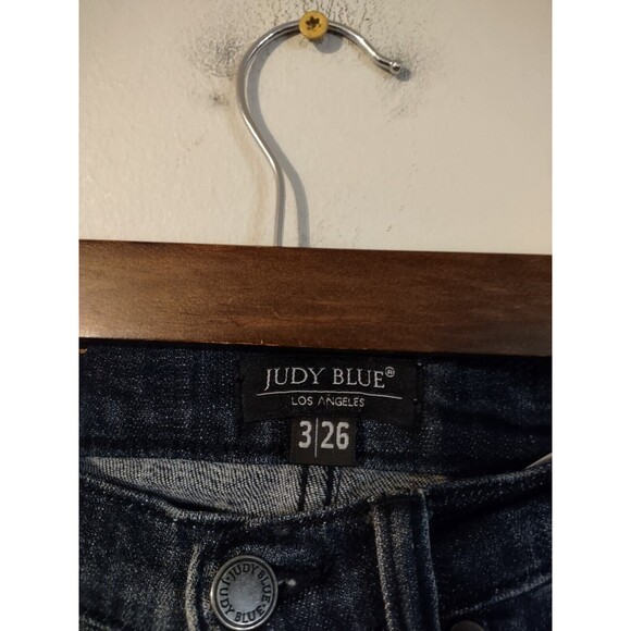 Women's - Judy Blue Distressed Skinny Jeans, Size 3/26 - Picture 2 of 8
